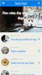Mobile Screenshot of gustodogs.com